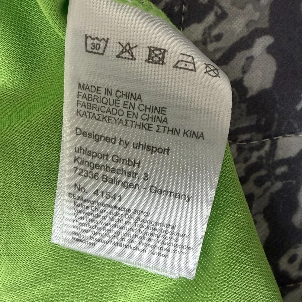 Uhlsport Kids Goalkeeper Soccer Football Shirt Jersey Padded Youth Size 13-14